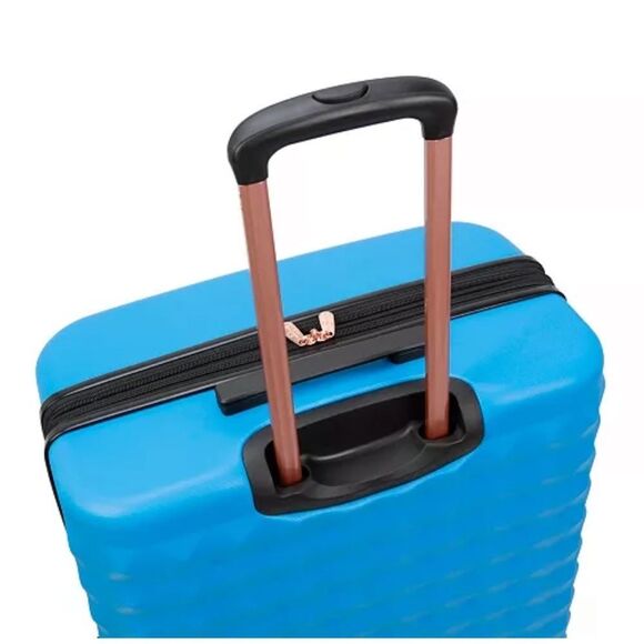 JESSICA SIMPSON HARDSIDE ROLLER LUGGAGE Vibrance suitcase Carry on 20” - Picture 6 of 11